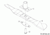 MTD DL 46 P 11A-J1SJ677 (2017) Listas de piezas de repuesto y dibujos Blade, Blade adapter