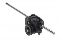 Sonderangebote Getriebe Fahrantrieb Rasenmäher Faworyt DK53N225E-4W1 - Achesendurchmesser 12,7mm, Achsenlänge 48,4cm, Antriebsriemenscheibe 6,0cm