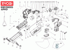 Ryobi Laubsauger Listas de piezas de repuesto y dibujos RBV2800S-Elektro-Laubsauger mit PowerMulching