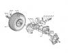 Global Garden Products GGP Sammler Cellecting Pro 2017 TH4X 122 Hydro Pièces détachées Steering - 4WD