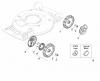 Global Garden Products GGP Benzin Mit Antrieb 2017 MCS 504 TR 4S Pièces détachées Wheels and Hub Cap s - STAR