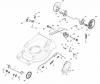 Global Garden Products GGP Benzin Mit Antrieb 2017 MP1 504 S Pièces détachées Deck And Height Adjusting