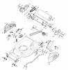 Global Garden Products GGP Benzin Mit Antrieb 2017 MP2 554 SVE-R (Roller) Pièces détachées Deck And Height Adjusting