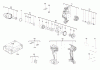 Milwaukee Befestigen Schlagschrauber Listas de piezas de repuesto y dibujos M18 FIWP12 ½″-VIERKANT-AKKU-SCHLAGSCHRAUBER MIT SICHERUNGS-PIN