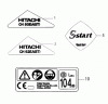 Hitachi ET-Liste CH50EA(ST) Listas de piezas de repuesto y dibujos Seite 8