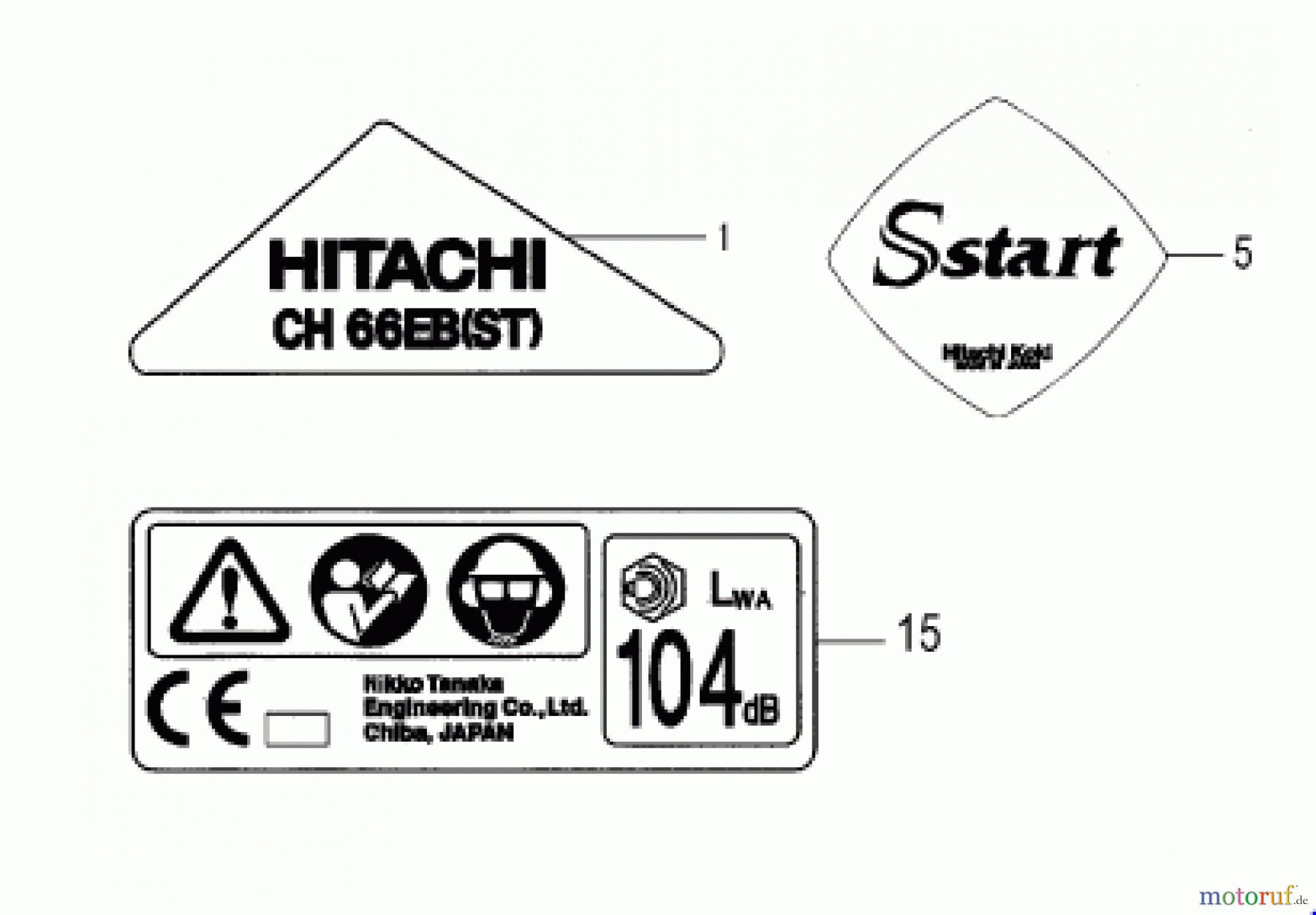  Hitachi Heckenscheren ET-Liste CH66EB(ST) Seite 10