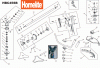 Homelite HBC45SB Listas de piezas de repuesto y dibujos Seite 1