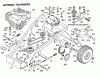 Wolf-Garten OHV 3 6990000 Série A, B (1998) Pièces détachées Embrayage électromagnétique, Entraînement de roulement, Roues arrière