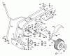 Wolf-Garten OHV 3 6990000 Série B, C (1999) Pièces détachées Système direction, Chassis superieur
