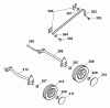 Wolf-Garten Power Edition 48 QR 4233000 Série B (2009) Pièces détachées Réglage hauteur, Roues