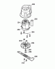 Wolf-Garten Compact plus 34 E 4904003 Série B (2006) Pièces détachées Lame, Moyeu de lame, Moteur