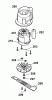Wolf-Garten HC 37 K 4907007 Série D (2008) Pièces détachées Lame, Moyeu de lame, Moteur