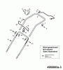Wolf-Garten Power Edition 40 E-1 4980003 Série A (2006) Pièces détachées Brancard