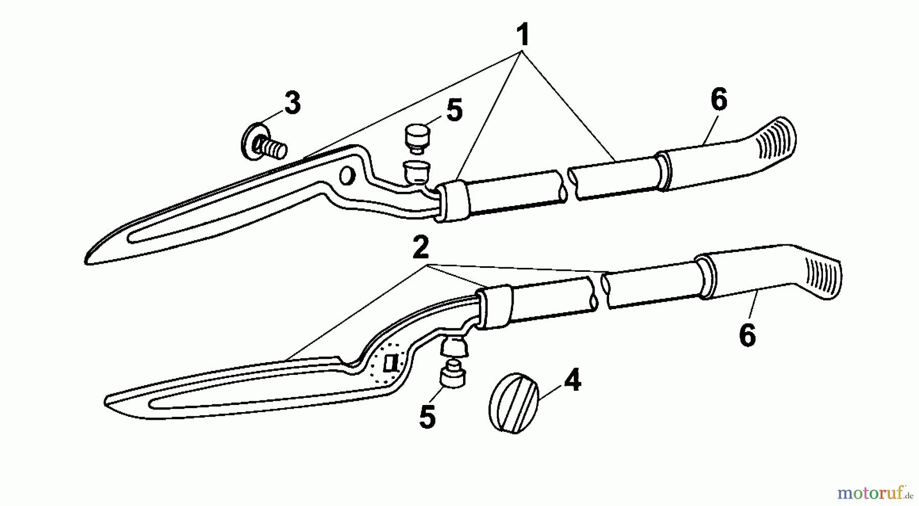  Wolf-Garten Tailles haie HS-A 7435000  (2000) Machine de base