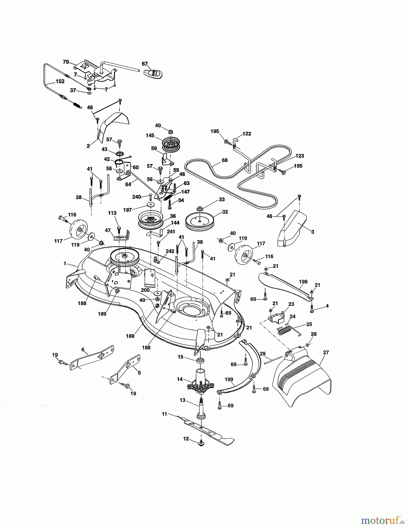  CRAFTSMAN Divers TRACTOR 917.255830 Seite 7