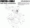 PORTER CABLE A 2.5HP 4G SS DL 1STG 120 CPLDC2541S Pièces détachées Seite 1