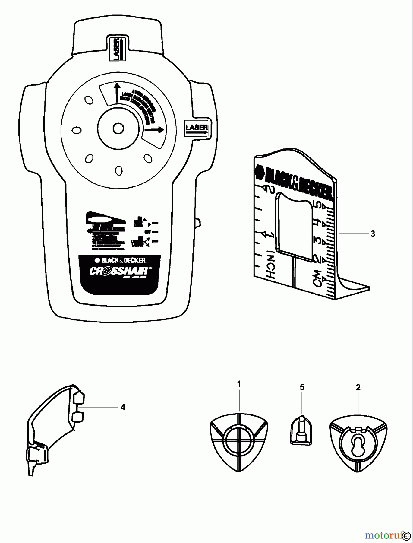  BLACK+DECKER A L'INTÉRIEUR LASERS LASER BDL400S Seite 1