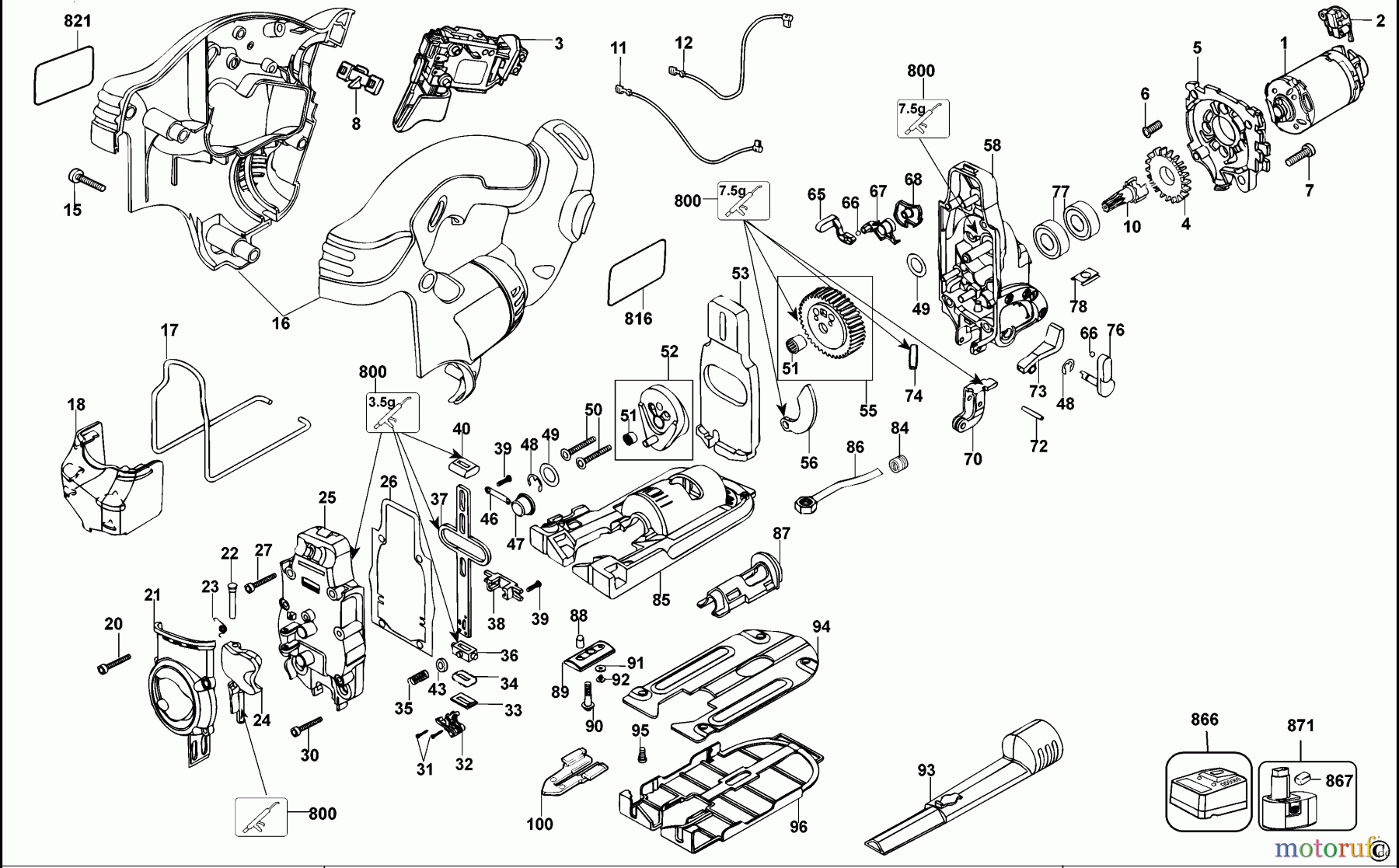  BTI Divers SCIE SAUTEUSE A-ST 18V Seite 1