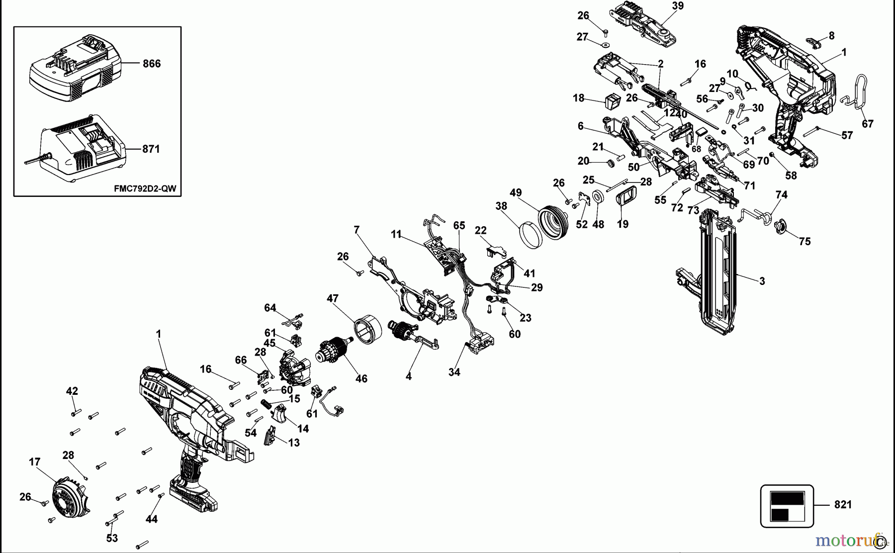  STANLEY WOODWORKING NAILERS CLOUEUSE FMC792 Seite 1