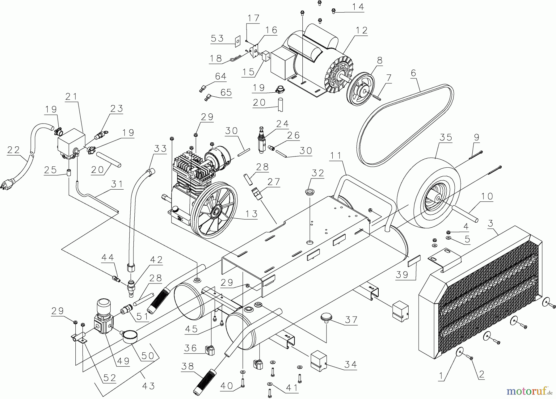  DEWALT SANS FIL-AUTRE COMPRESSOR 1.5 HP 8 GAL D D55570 Seite 2