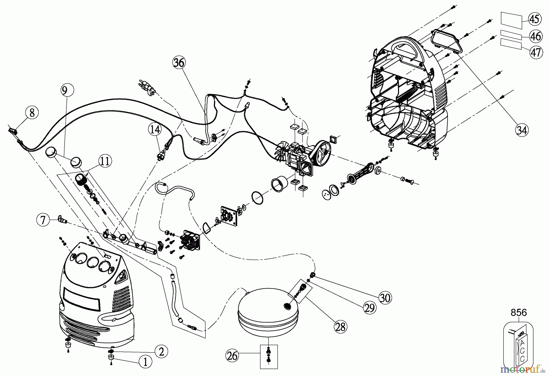  STANLEY COMPRESSORS COMPRESSOR 1.5G 150PSI UM STFP70635MJ Seite 1
