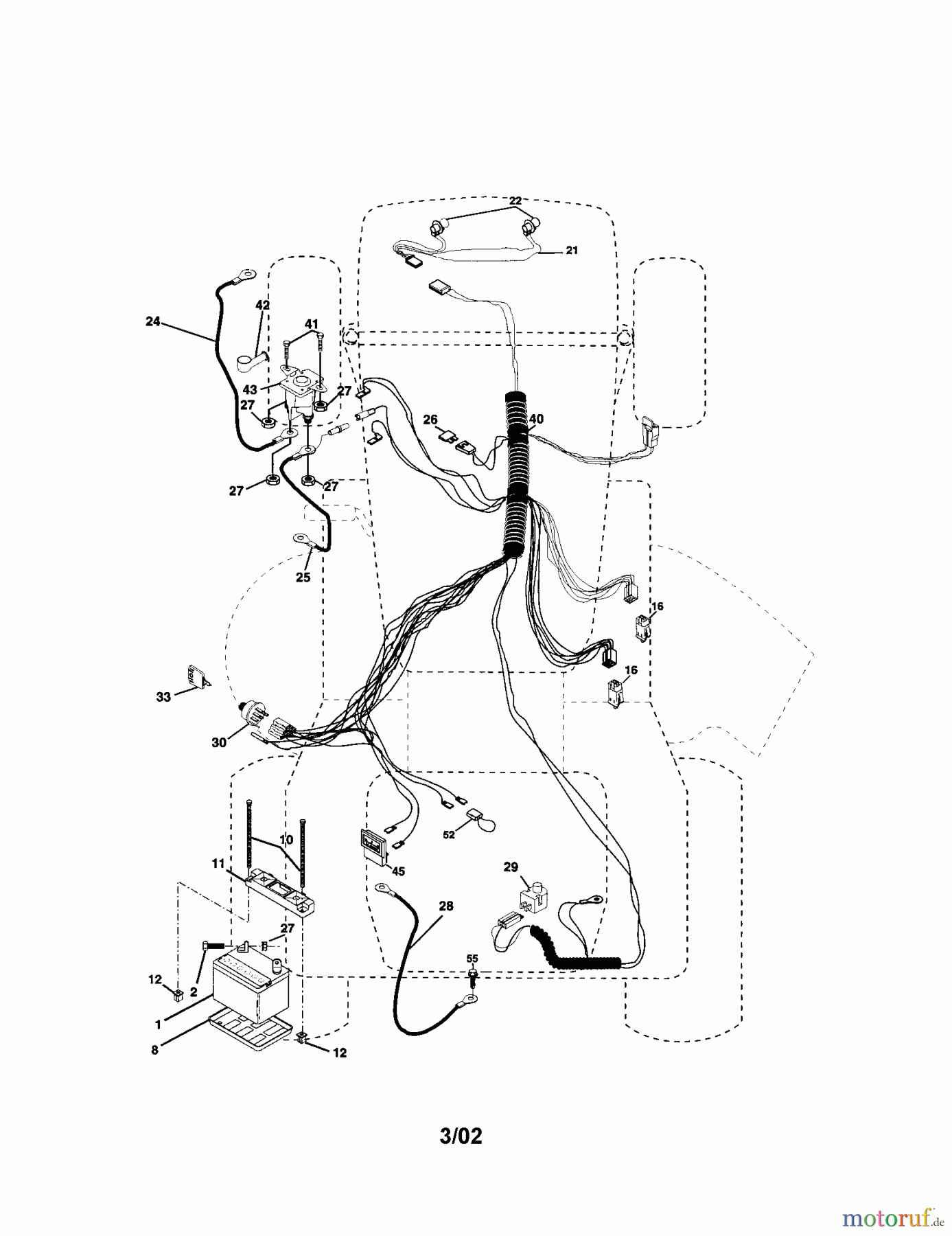 CRAFTSMAN Divers TRACTEUR A GAZON 917.272452 Seite 1