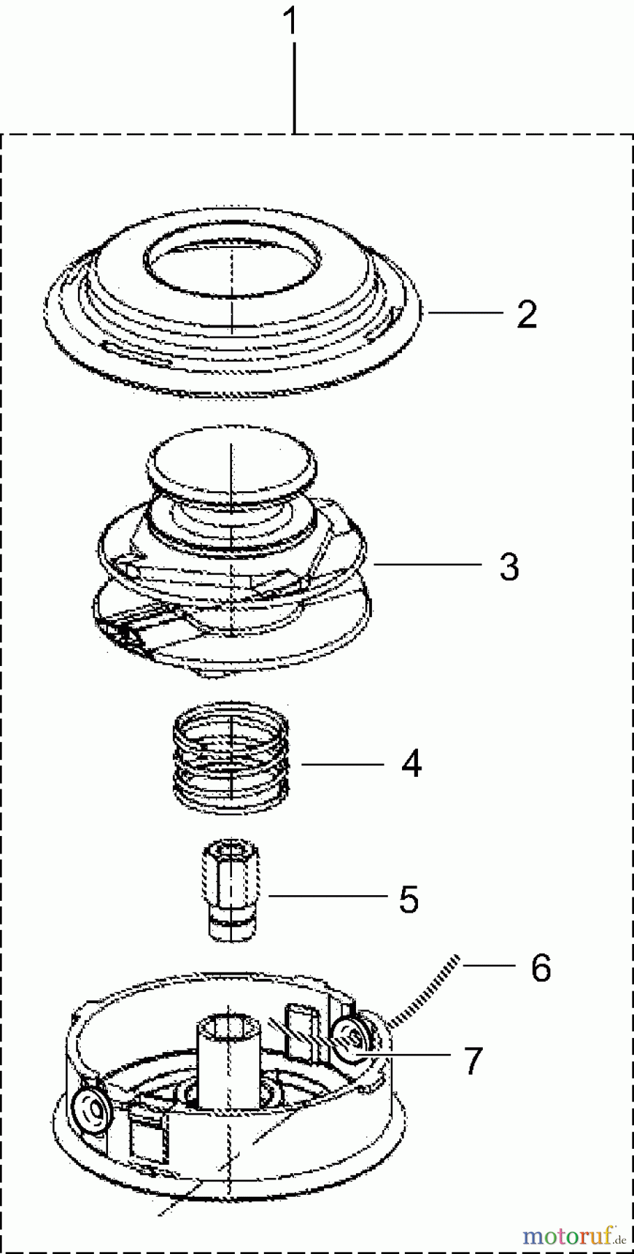  Dolmar Motorsensen & Trimmer Zubehör Fadenköpfe DOLMAR 3h  Tap&go 680224069