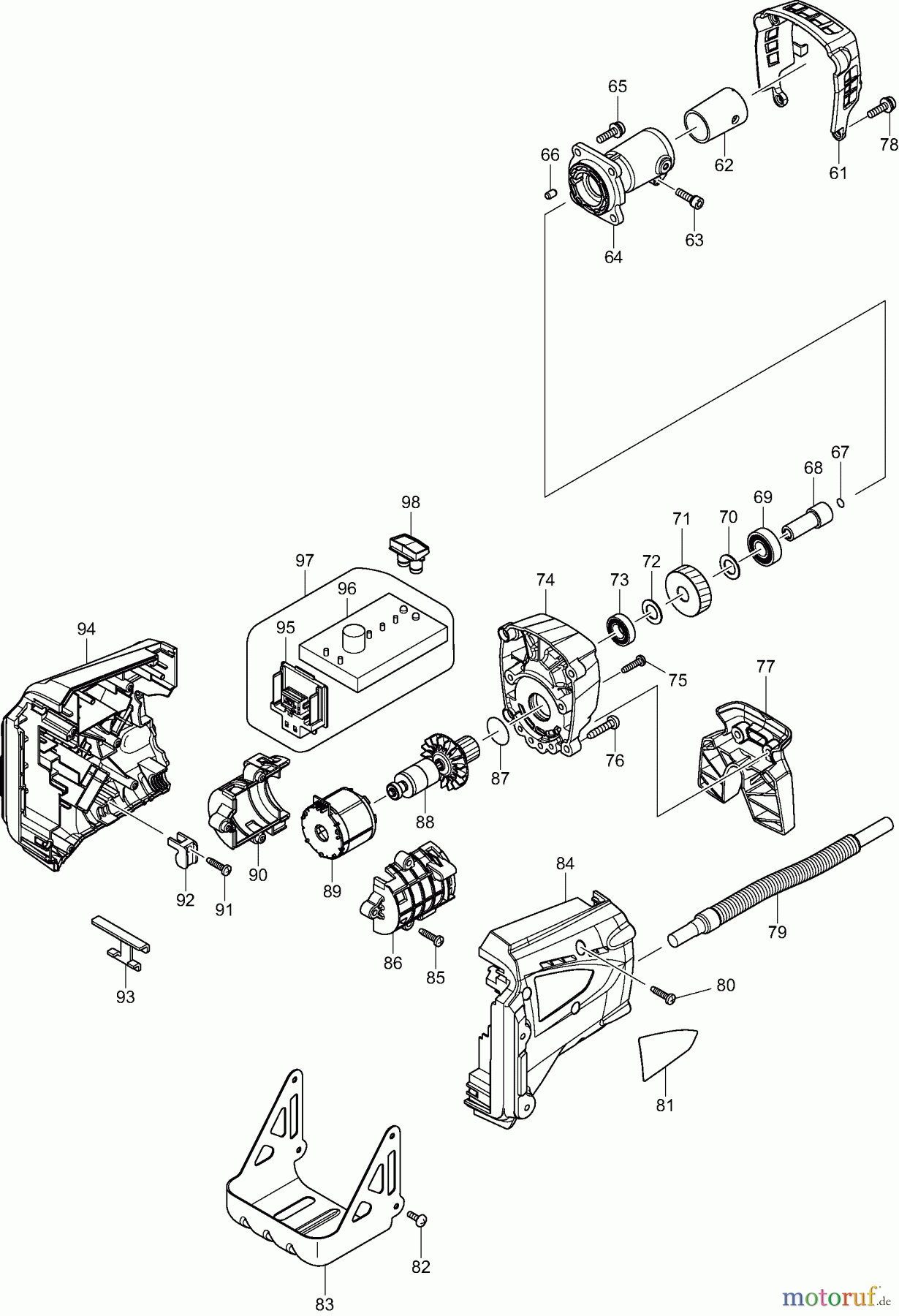 Dolmar Kombisysteme AC3610 2 Motor