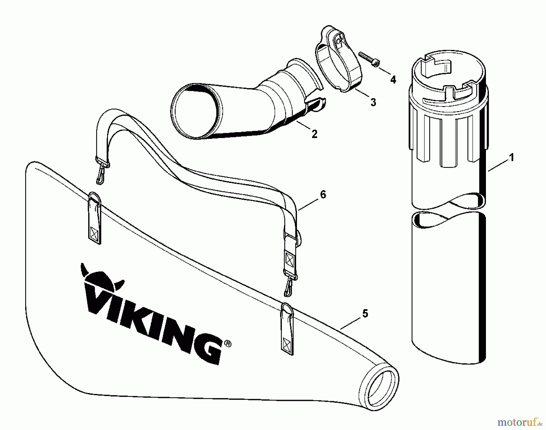  Viking Handgeführte Elektrogeräte Blasgeräte Vac Kit A1 - Vac-Kit