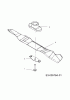 MTD 46 B 11A-J15B600 (2019) Listas de piezas de repuesto y dibujos Blade, Blade adapter