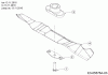 MTD 46 B 11A-J15B600 (2018) Listas de piezas de repuesto y dibujos Blade, Blade adapter to 13.11.2016