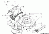 MTD Smart 53 MSPB 12A-A05D600 (2018) Pièces détachées Deflecteur, Carter plateau de coupe, Clapet mulching, Plaque de guidage arrière