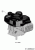 MTD Smart 46 PO 11D-TAMG600 (2021) Listas de piezas de repuesto y dibujos Engine