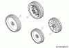 Black-Line BL 46/170 H 12B-TAKQ683 (2021) Listas de piezas de repuesto y dibujos Wheels