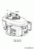Cub Cadet LM2 CR46S 12ABTQHQ603 (2019) Listas de piezas de repuesto y dibujos Engine Honda