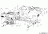 Wolf-Garten E 13/92 T 13I2765E650 (2018) Pièces détachées Entraînement de roulement, Pedale