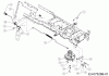 Wolf-Garten Expert 92.160 H 13BG91WE650 (2014) Pièces détachées Enclenchement plateau de coupe, Poulie moteur