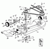 Super 111 SL 135-6981 (1985) Listas de piezas de repuesto y dibujos Mowing deck 38"/96cm