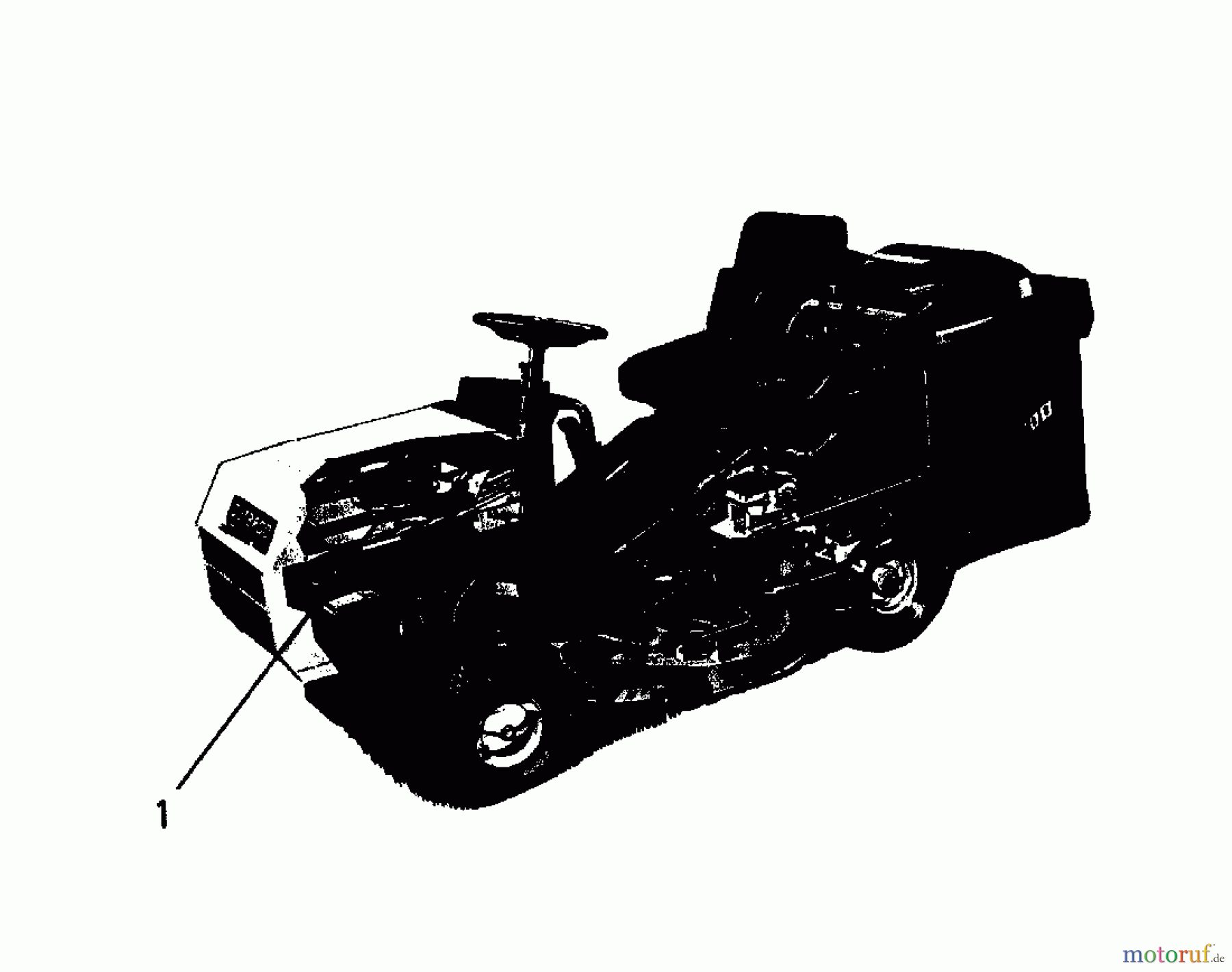  Gutbrod Tracteurs de pelouse Sprint 1000 E 02840.04  (1988) Moteur