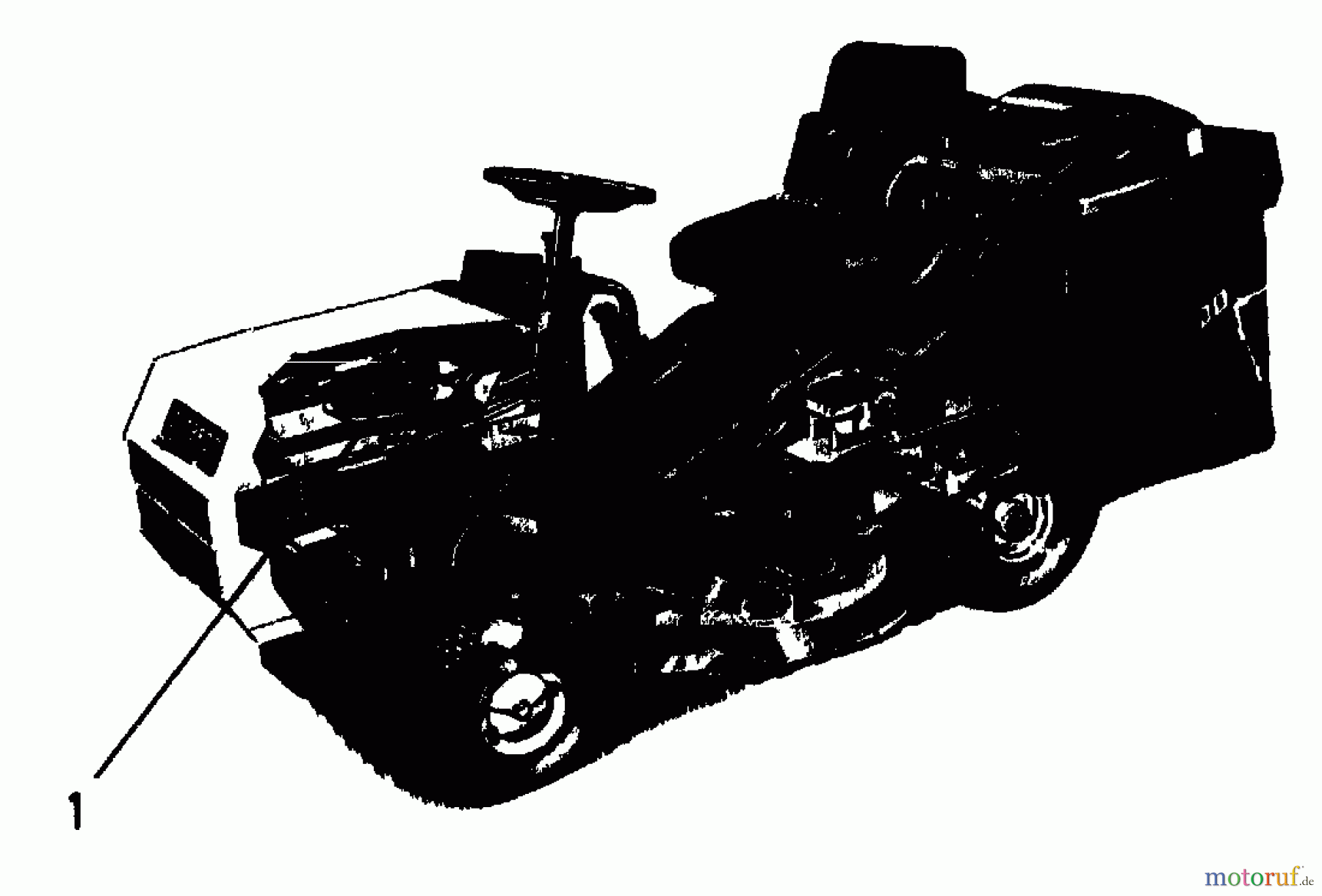  Gutbrod Tracteurs de pelouse Sprint 1000 E 02840.04  (1990) Moteur