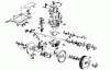 Gutbrod MS 482 R 04008.03 (1990) Pièces détachées Boîte de vitesse
