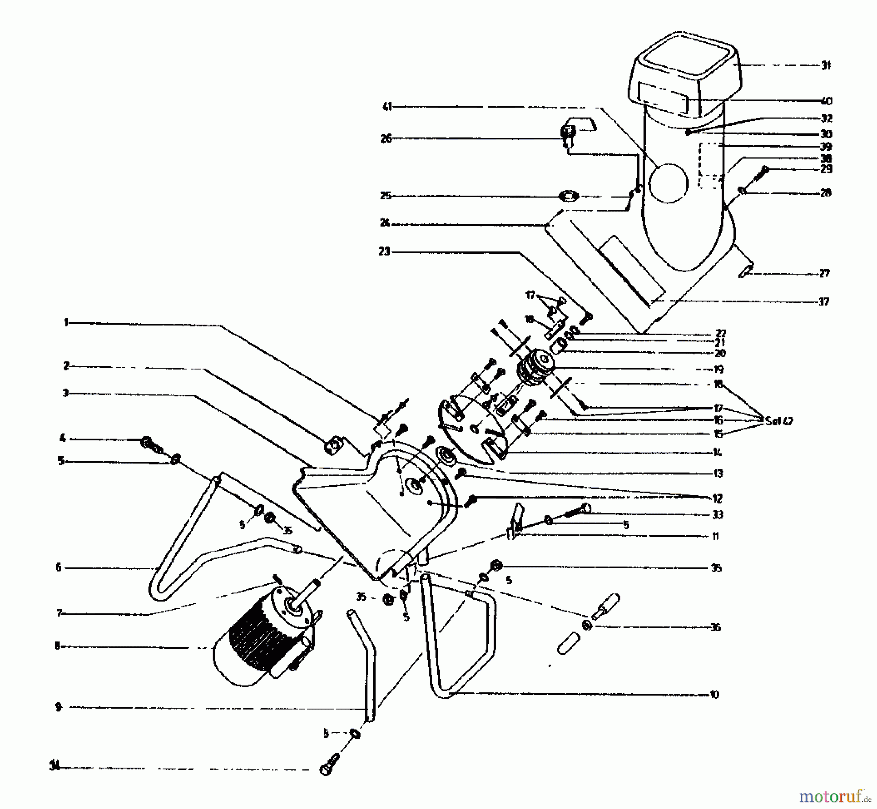  Gutbrod Broyeur GAE 18 04002.04  (1991) Machine de base