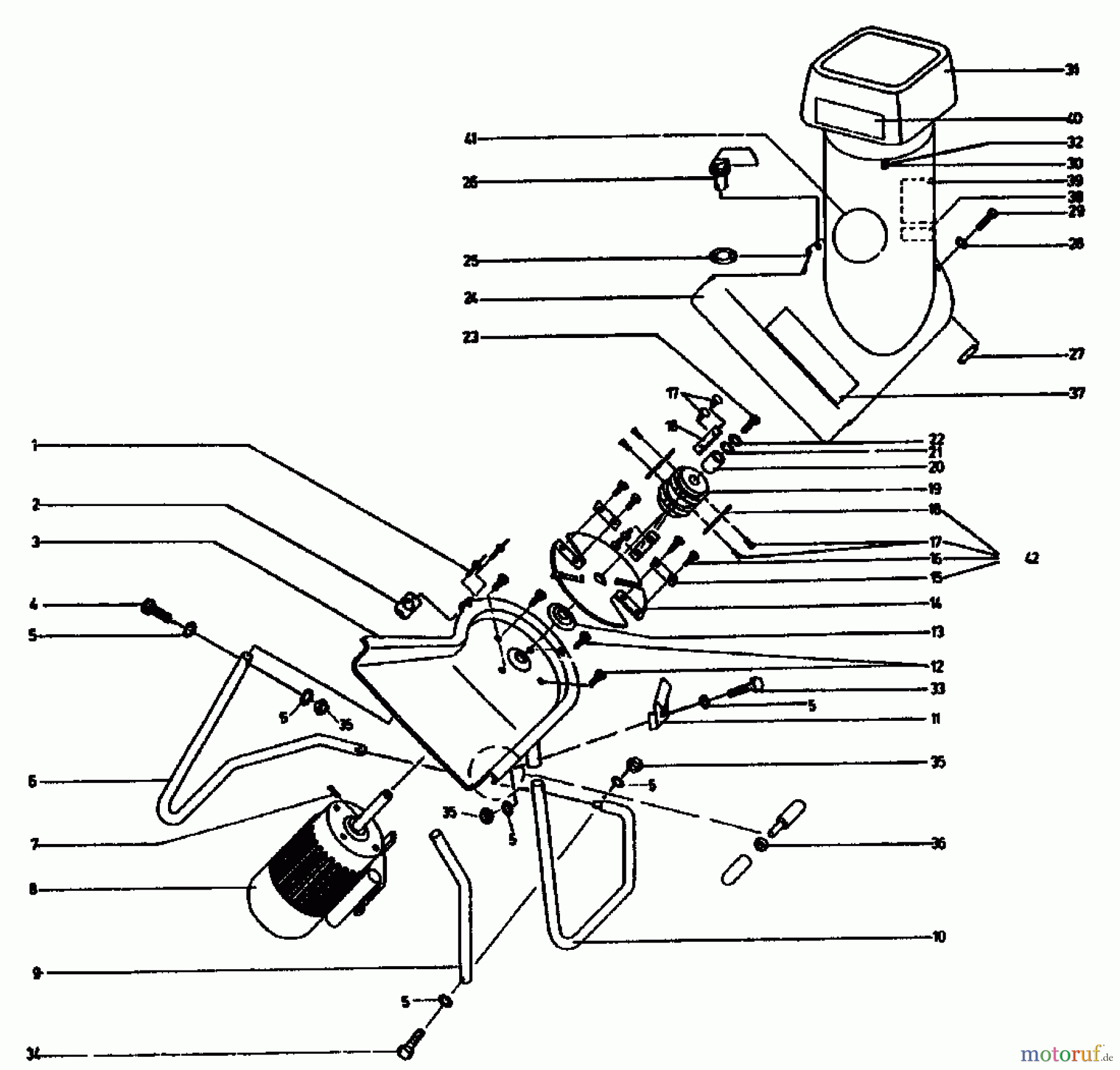 Gutbrod Broyeur GAE 13 04002.03  (1992) Machine de base