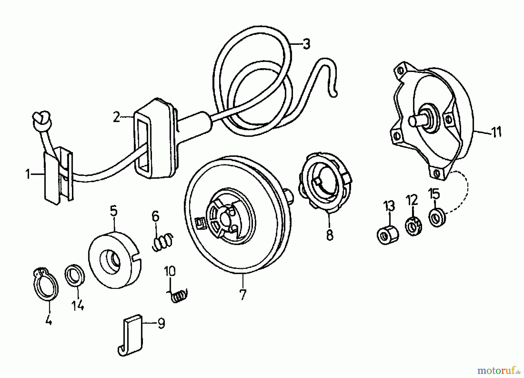  Gutbrod Motofaucheuse BM 100-2/G 07508.06  (1995) Lanceur