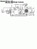 MTD H 165 135T695G678 (1995) Listas de piezas de repuesto y dibujos Wiring diagram single cylinder
