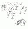 MTD E 46 04066.01 (1997) Listas de piezas de repuesto y dibujos Grass box, Handle