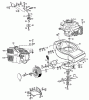 MTD GES 45 CE 04061.03 (1997) Listas de piezas de repuesto y dibujos Basic machine