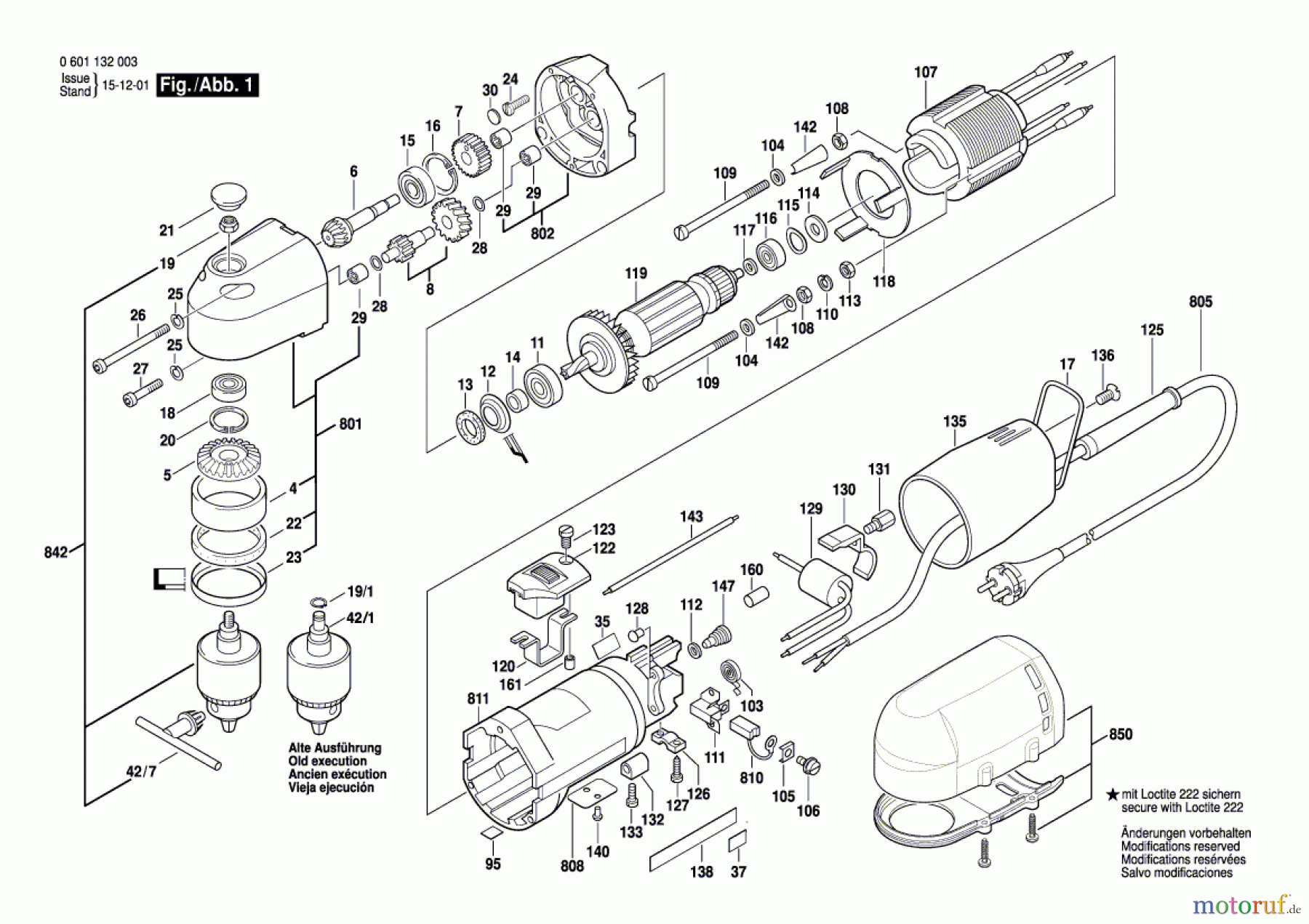  Bosch Werkzeug Winkelbohrmaschine GWB 10 Seite 1