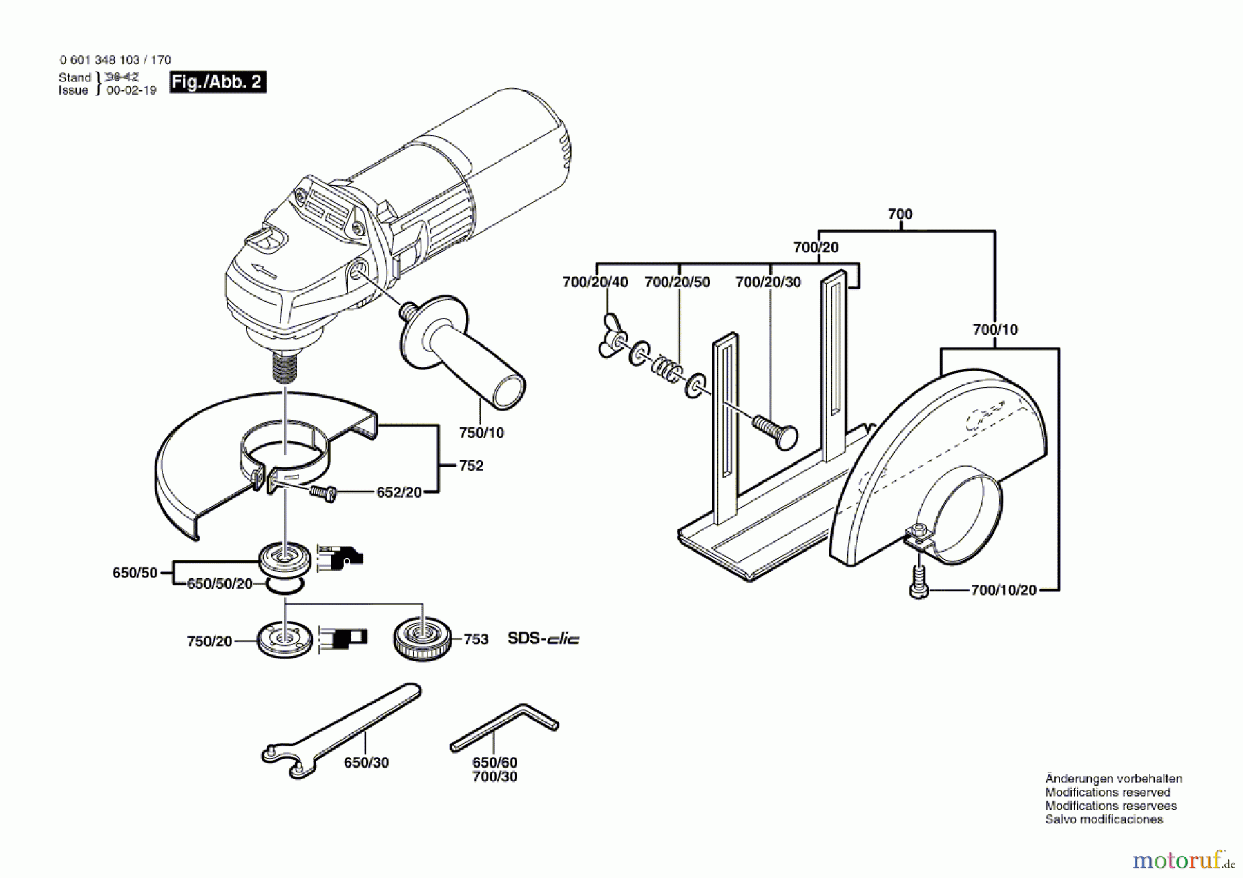  Bosch Werkzeug Winkelschleifer GWS 7-125 Seite 2