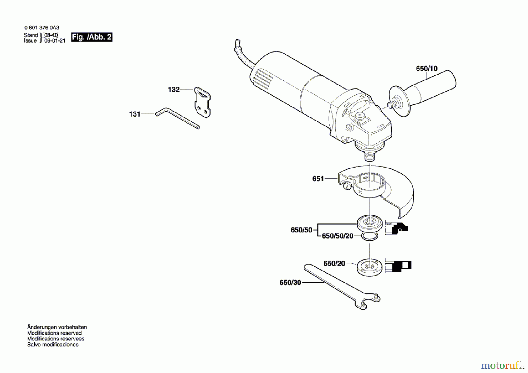  Bosch Werkzeug Pw-Winkelschleifer GWS 580 Seite 2